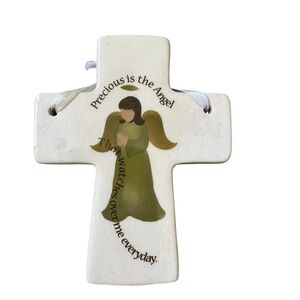 Decorative Cross with Angel Design